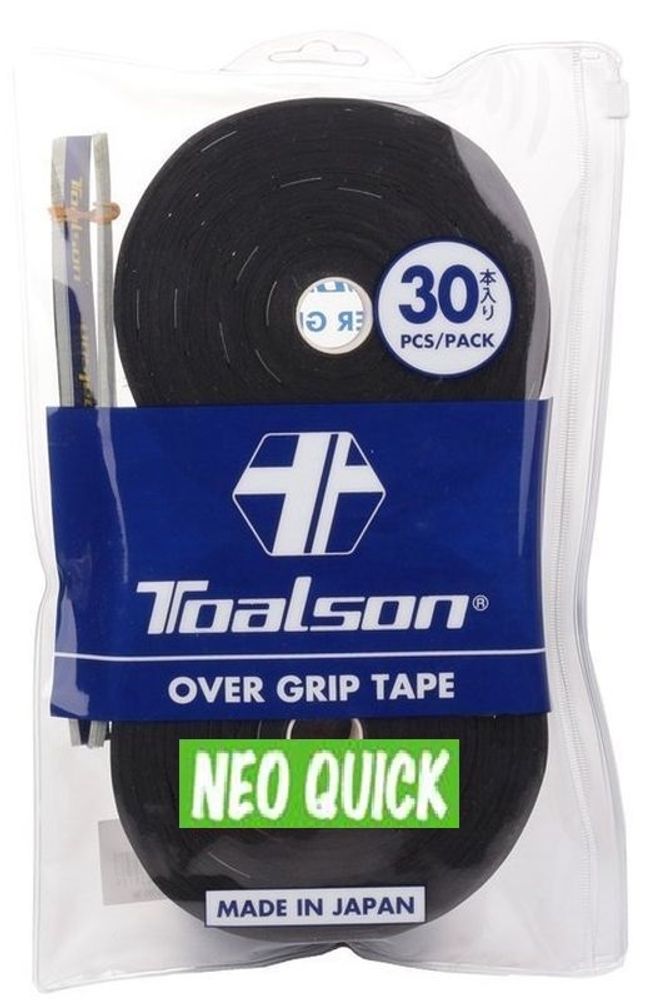 Теннисные намотки Toalson Neo Quick 30P - black