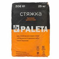 Стяжка пола Paleta ZOE 61 М-200 базовая 25 кг