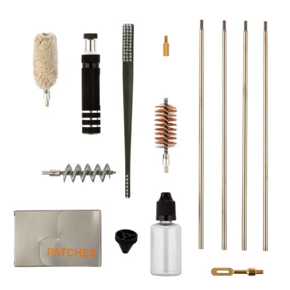 Набор для чистки Helios 12кал. 11 предм., плас. кор. HS6050-12G