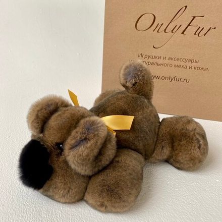 Собака Шанель большая (коричневая)