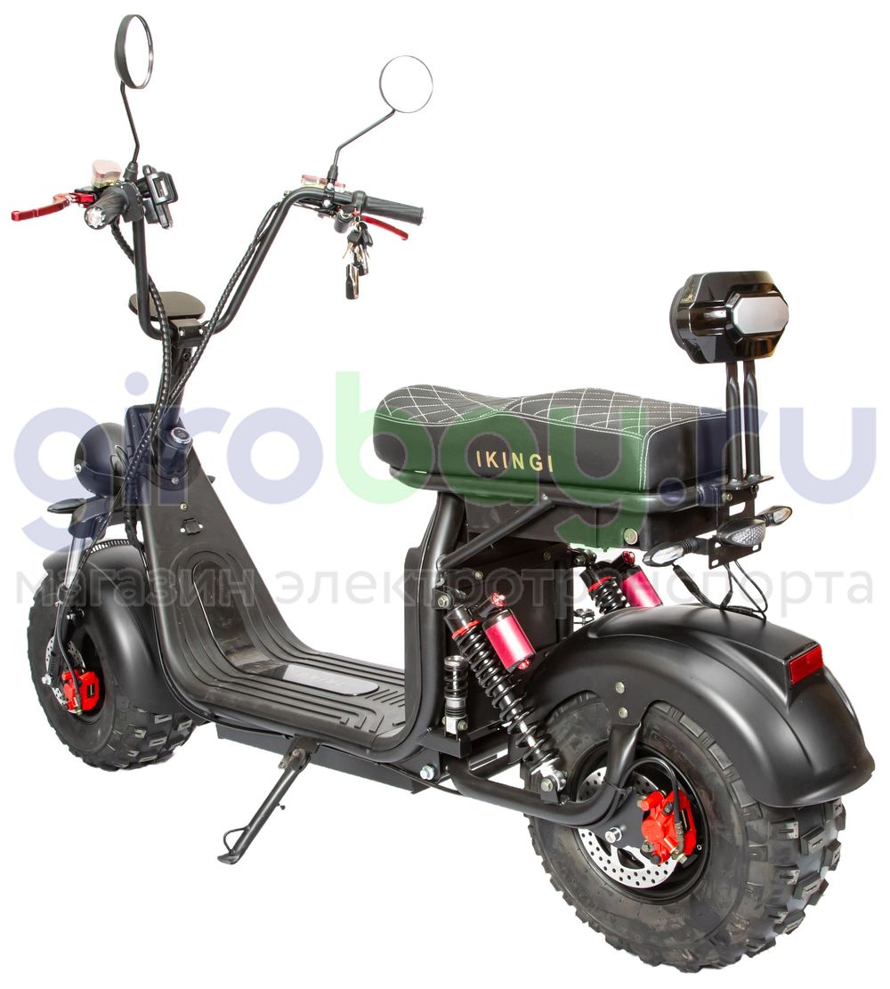 Электроскутер IKINGI X7 PRO OFF-ROAD 3000W - Черный фото 1 Электроскутер IKINGI X7 PRO OFF-ROAD 3000W - Черный фото 1 фото №3