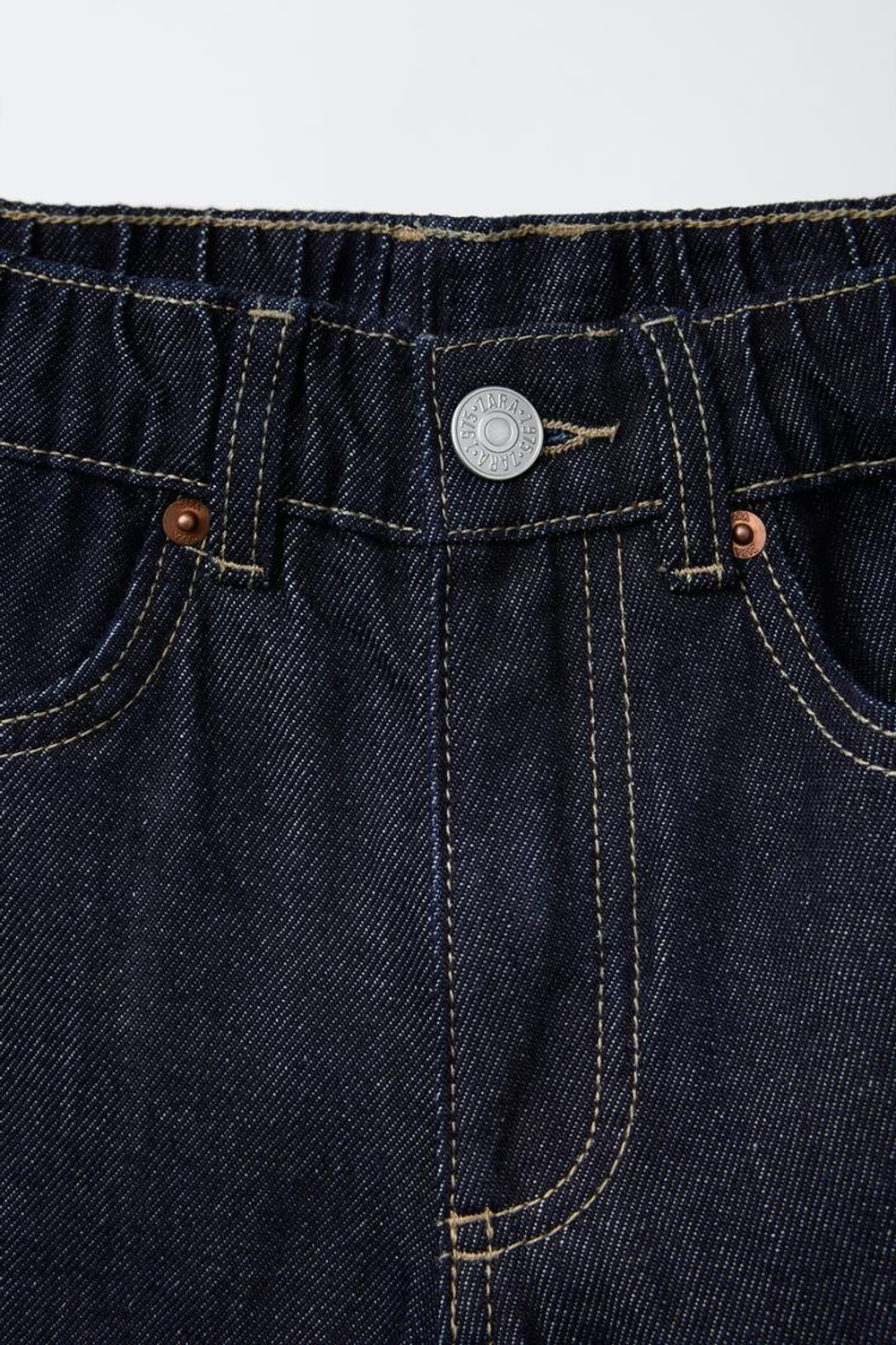 ZARA ДЖИНСЫ BAGGY FIT, ИНДИГО