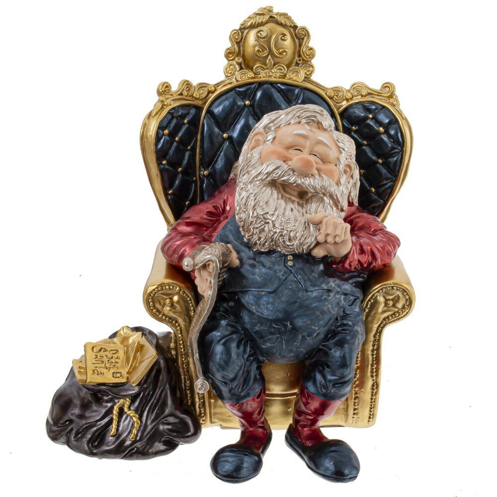 GAEM Фигурка декоративная "Дед Мороз", L15 W12,5 H15,5 см