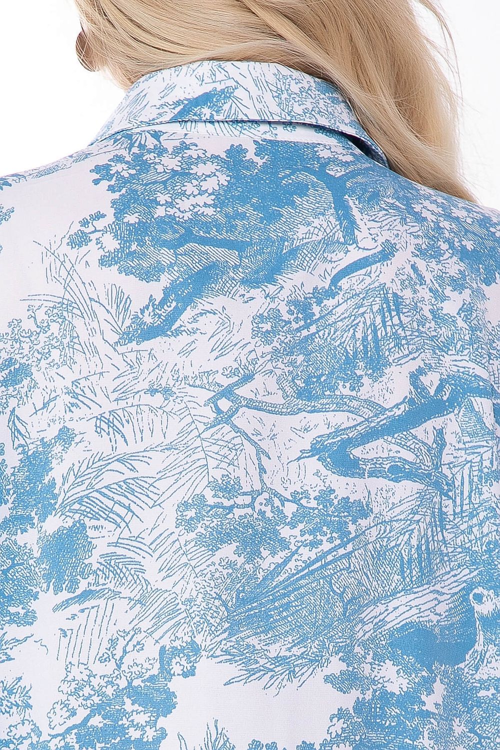 Платье "Сьюзан" (бело-голубое) П8162 LT Collection