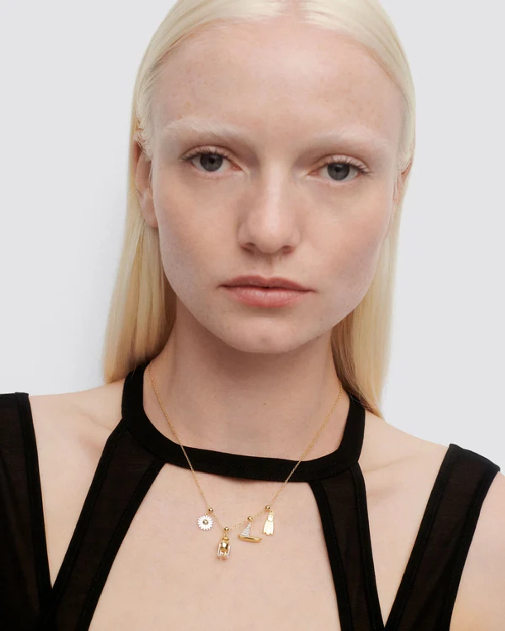 Подвеска-шарм Boat серебро 925 пробы покрытое золотом