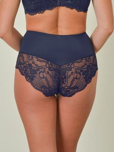 Женские трусики с высокой линией талии Laura (Размер: 40) (Цвет: темно-синий)