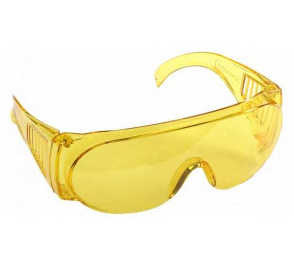 Очки STAYER защитные  с боковой вентиляцией желтые 11042