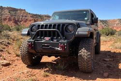 Бампер силовой передний BMS Adventure для Jeep Wrangler JL 2018-2026