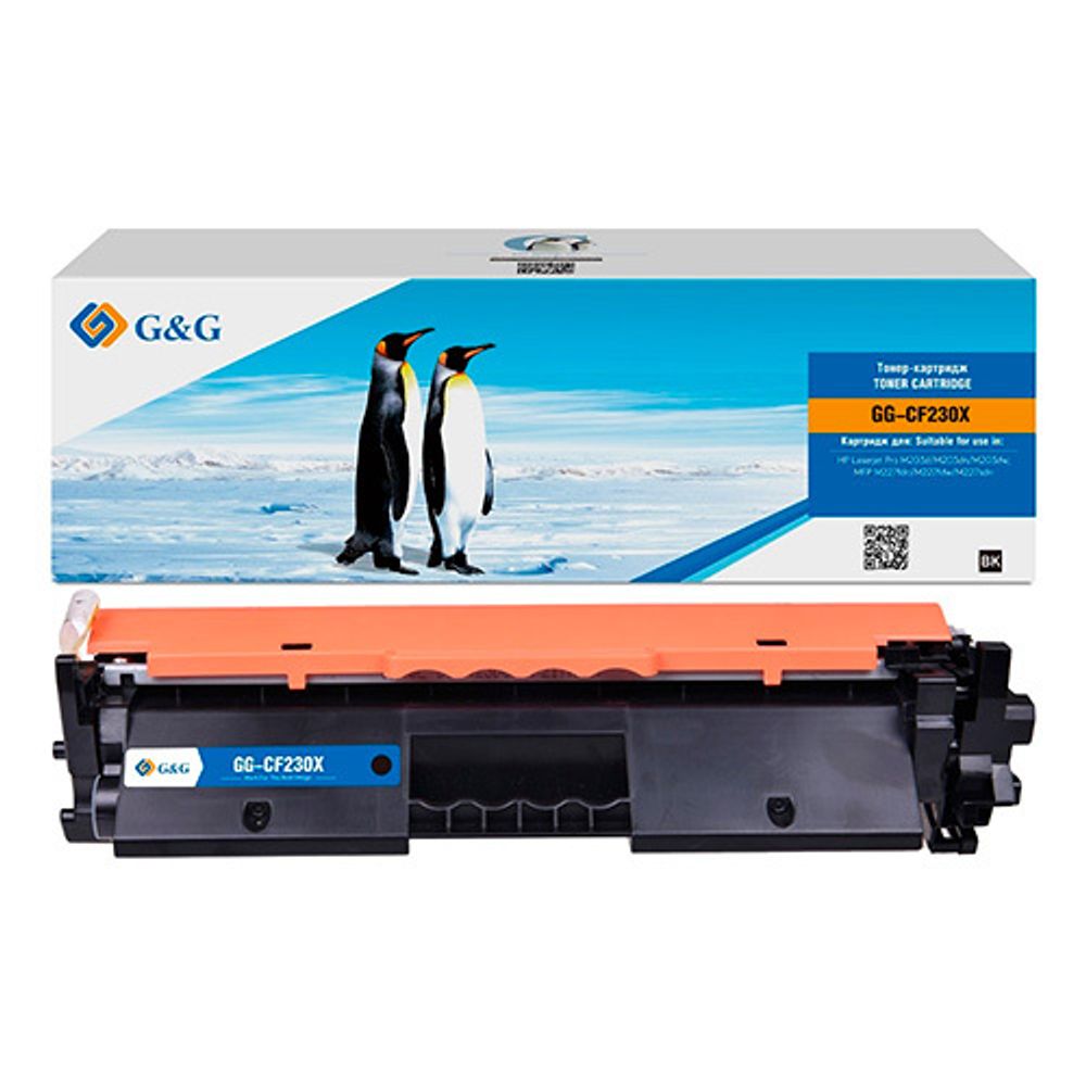 Тонер-картридж CF230X HP 3.5k с чипом G&amp;G