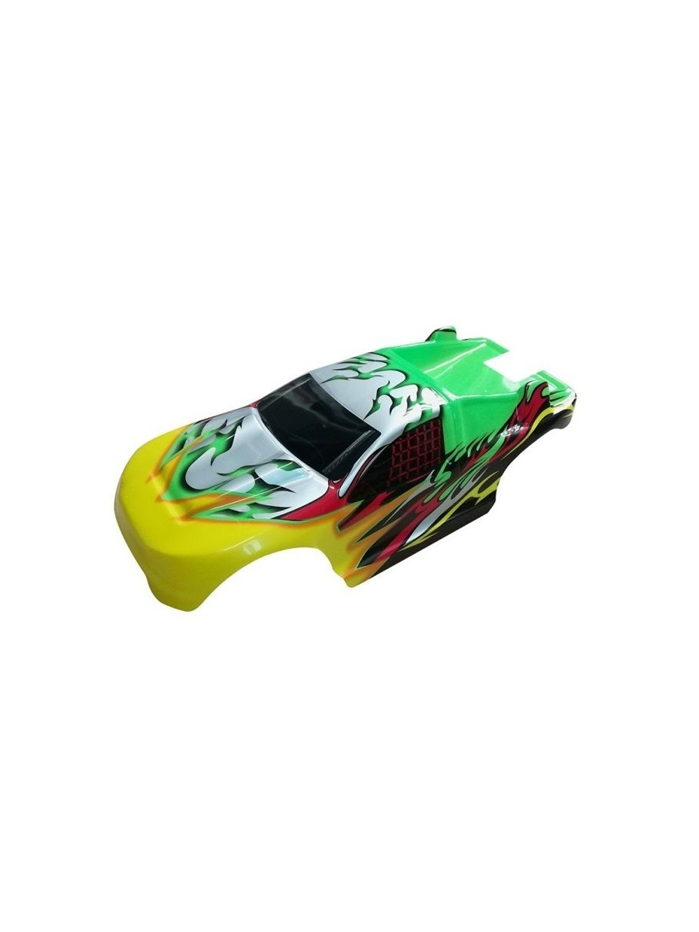 Желто-зеленый кузов для трагги Remo Hobby RH8065/8066