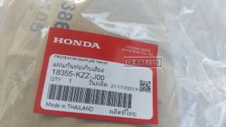 18355-KZZ-J00. PROTECTOR, MUFFLER. HONDA
