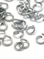 L926 Соединительное колечко, 8мм*1мм (10шт), нерж. сталь