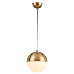 4960/1A PENDANT ODL22 393 античн.бронза/металл/белый/стекло Подвес E27 1*40W PINGA