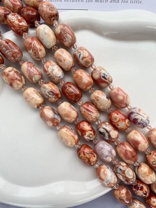 Бусины из яшмы 13х18мм (1 штука)