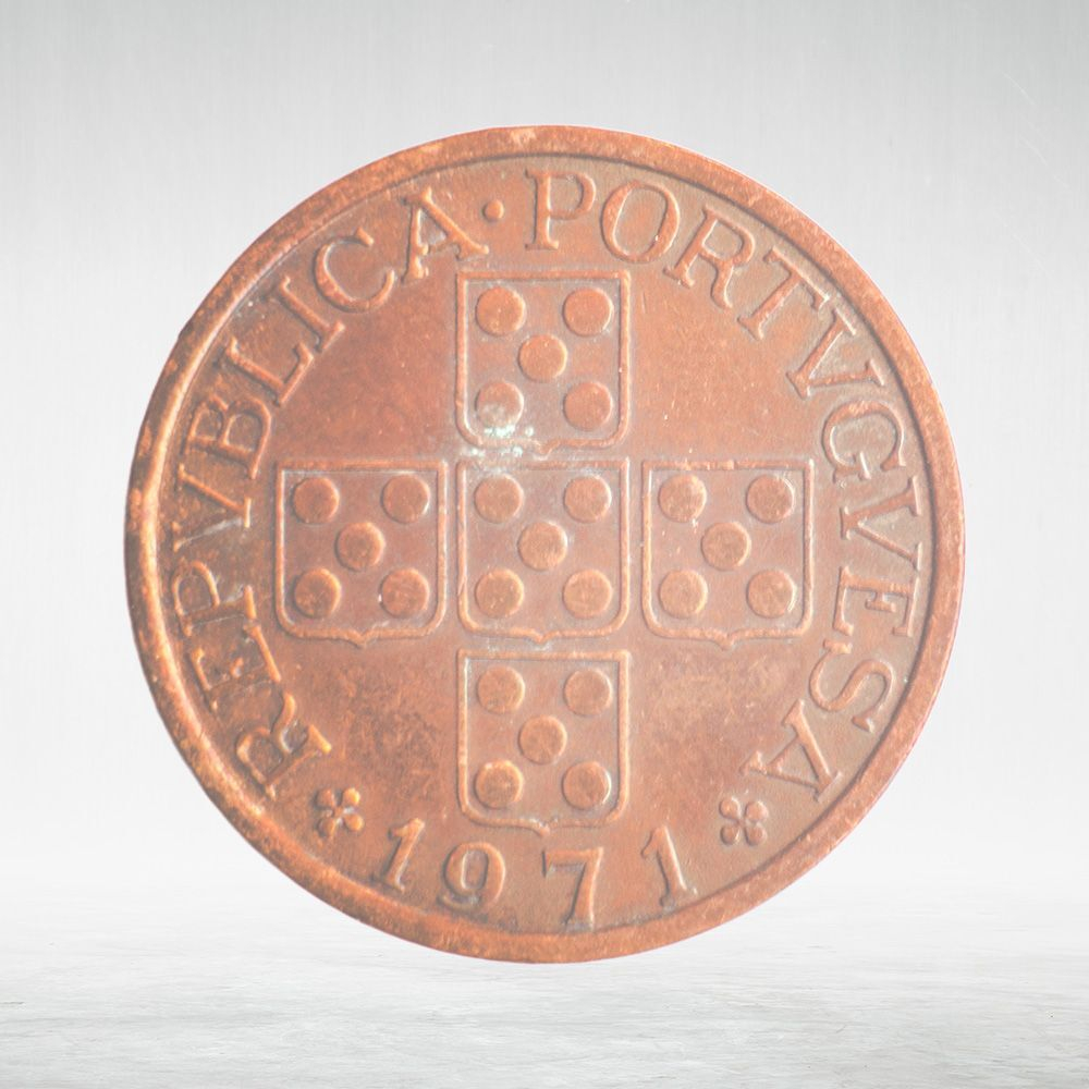 Portugal, 50 Centavos, 1971, VF