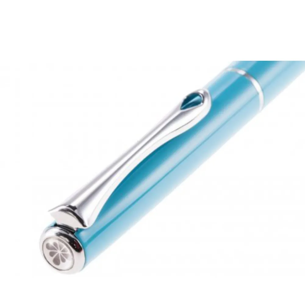 Перьевая ручка Diplomat Traveller Lumi blue M (D20001070) 3