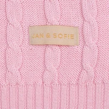 Плед Jan&Sofie вязаный 100х120 Розовый