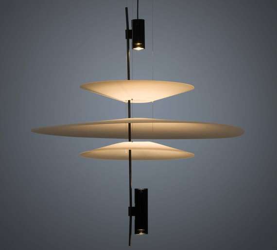 Подвесной светильник Flamingo Ø68 см, белый