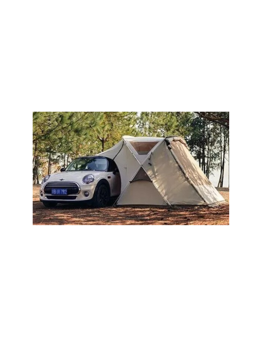 Палатка Naturehike Cloud wild car, 2-местная, алюминиевый каркас, песочная