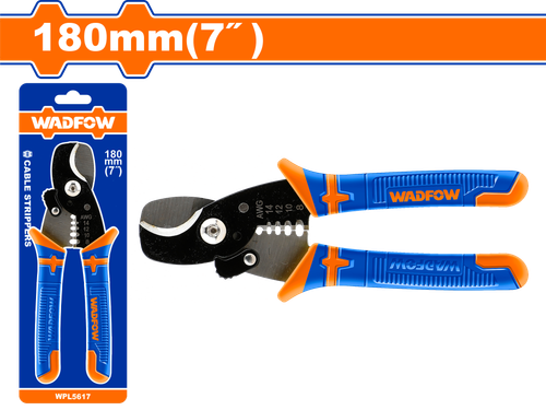 Клещи для удаления изоляции 180 мм (12/72) WADFOW WPL5617