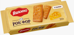 ПЕЧЕНЬЕ KDV ЯШКИНО САХАРНОЕ РОК ФОР 215ГР