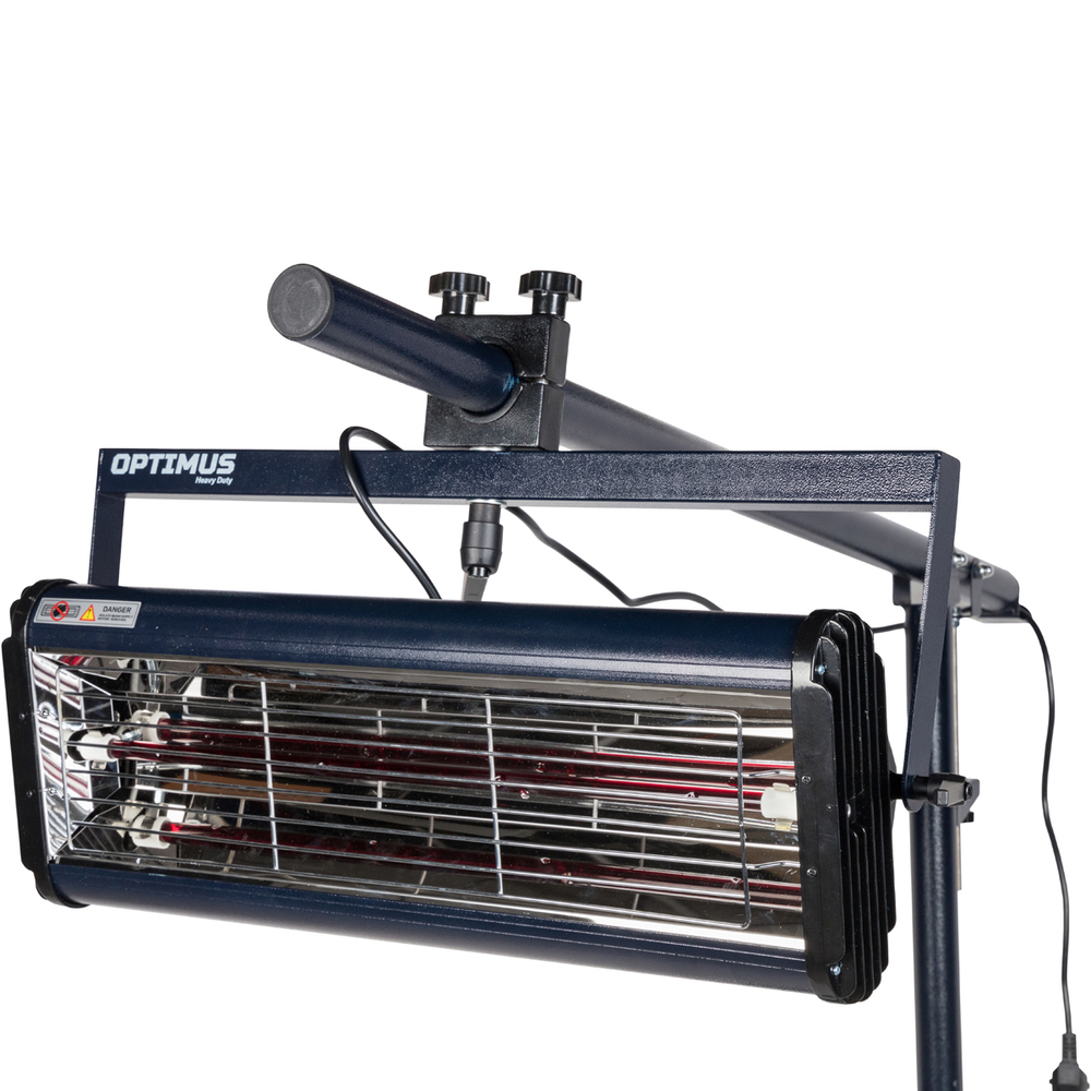 OPT-F22 Двухкассетная мобильная ИК сушка на двухсекционной стойке