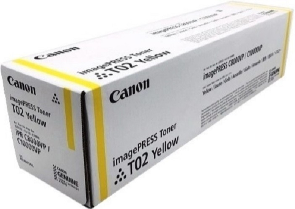 Тонер-картридж  Canon Т02 Желтый