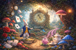 Фотофон "Алиса в стране чудес" арт. ФФ904-51