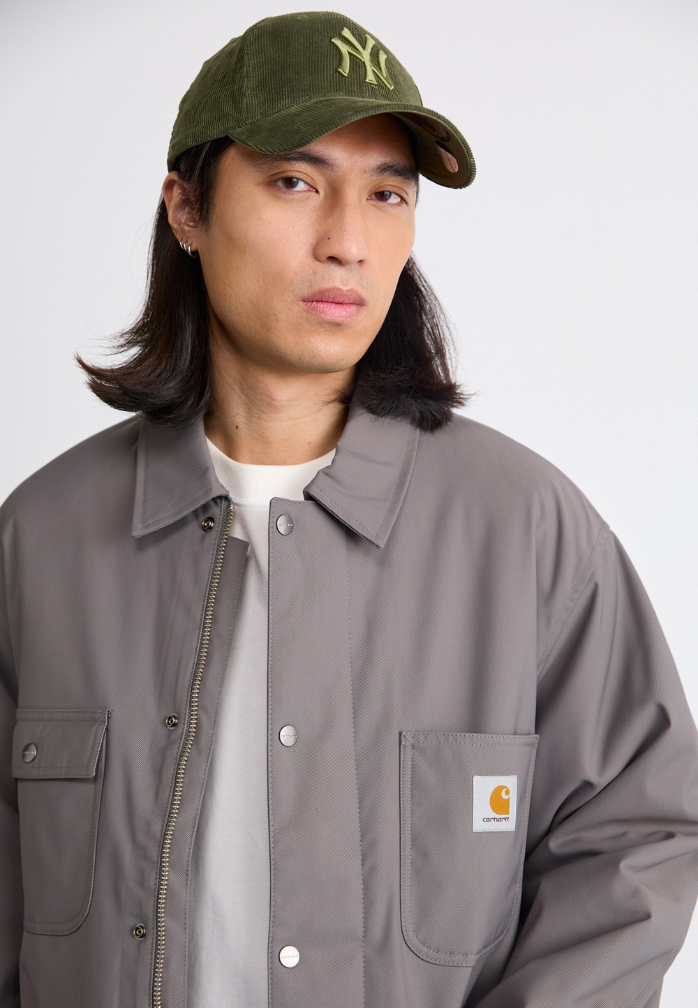 Carhartt WIP LEROY - Короткое пальто - Серый