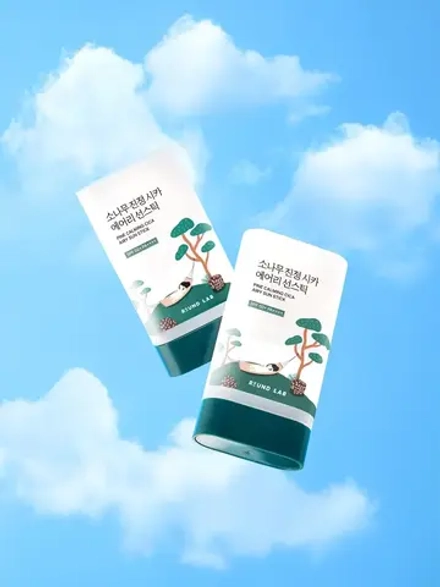 Round Lab Солнцезащитный стик с сосной и центеллой для проблемной кожи Pine Calming Cica Airy Sunstick 19 гр