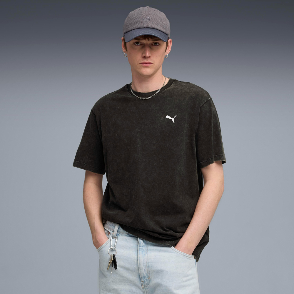 Футболка мужская PUMA ESS ELEVATED Relaxed Wash Tee