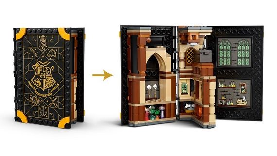 Lego konstruktor Hogwarts##Moment: Defence Class