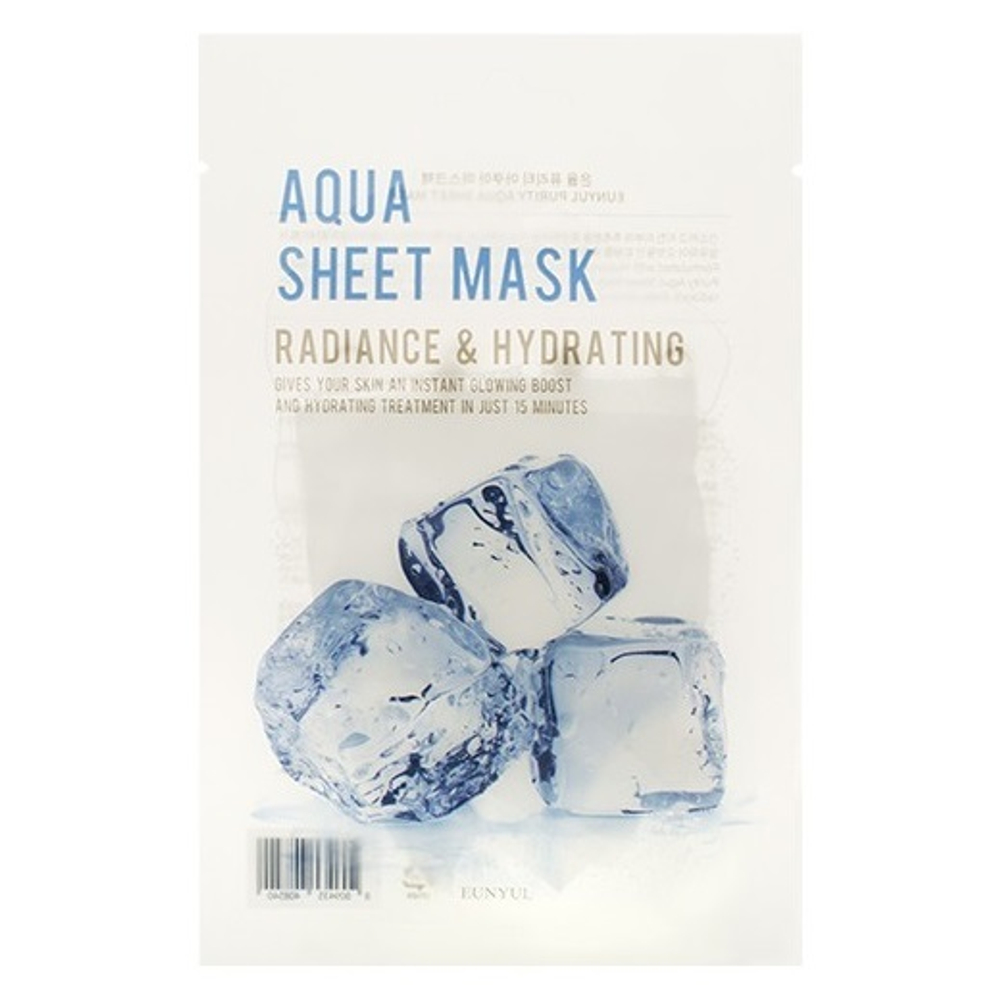 Маска с гиалуроновой кислотой Eunyul Purity Aqua Sheet Mask