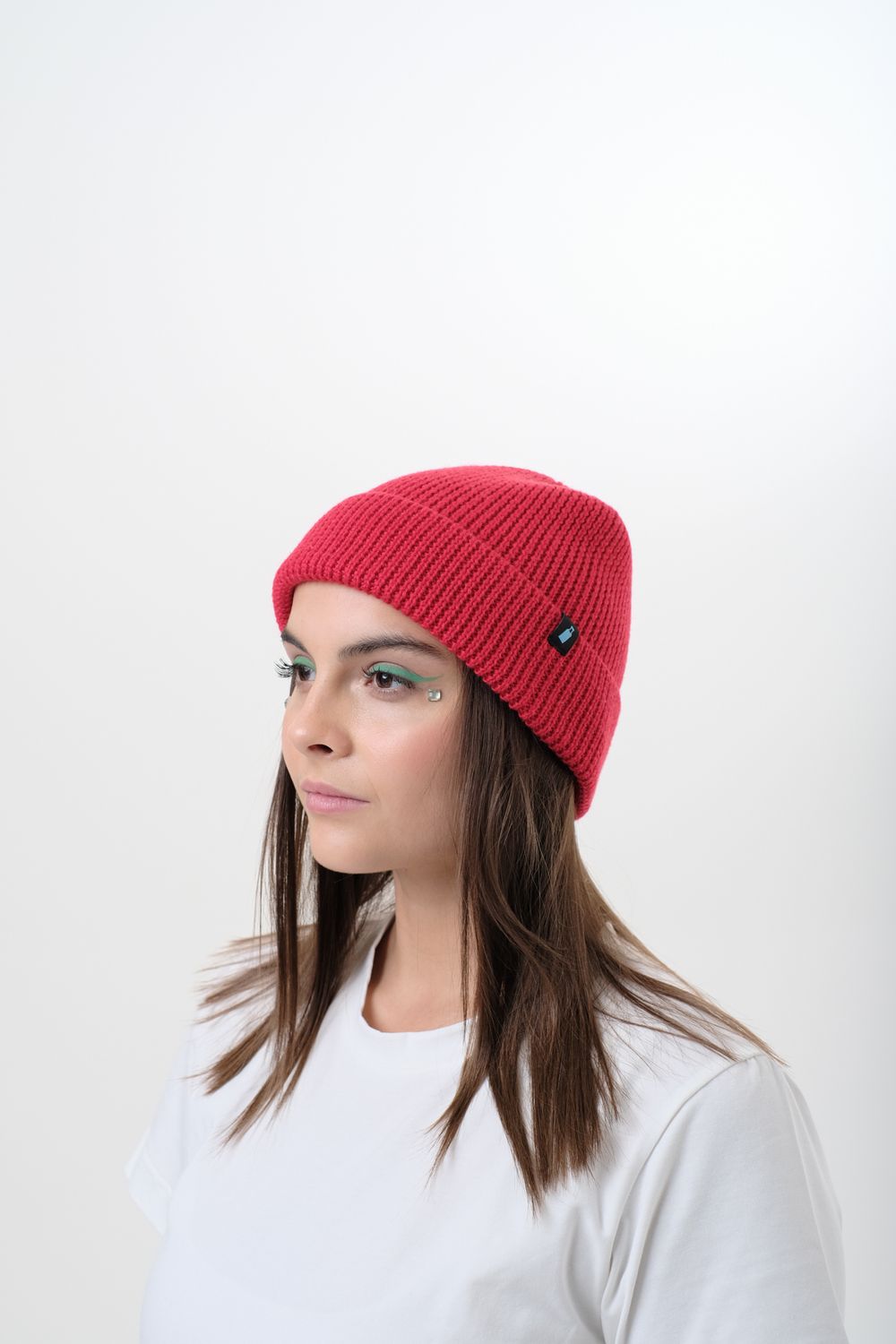 Шапка Modern Short Beanie Красная