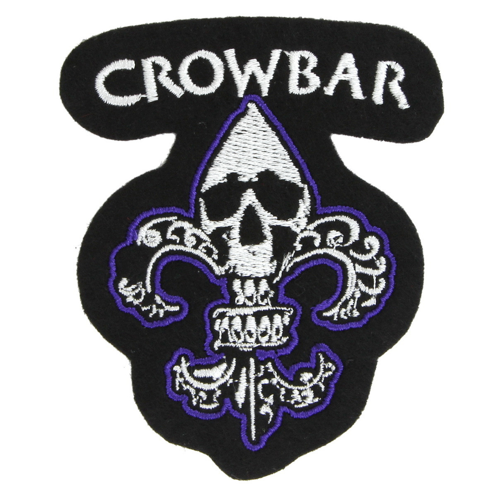 Нашивка с вышивкой группы Crowbar