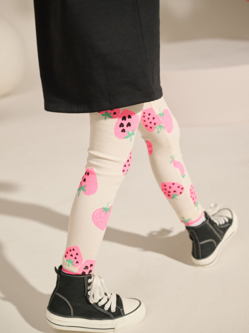 Легинсы для девочки Next AM2-352, Молочный