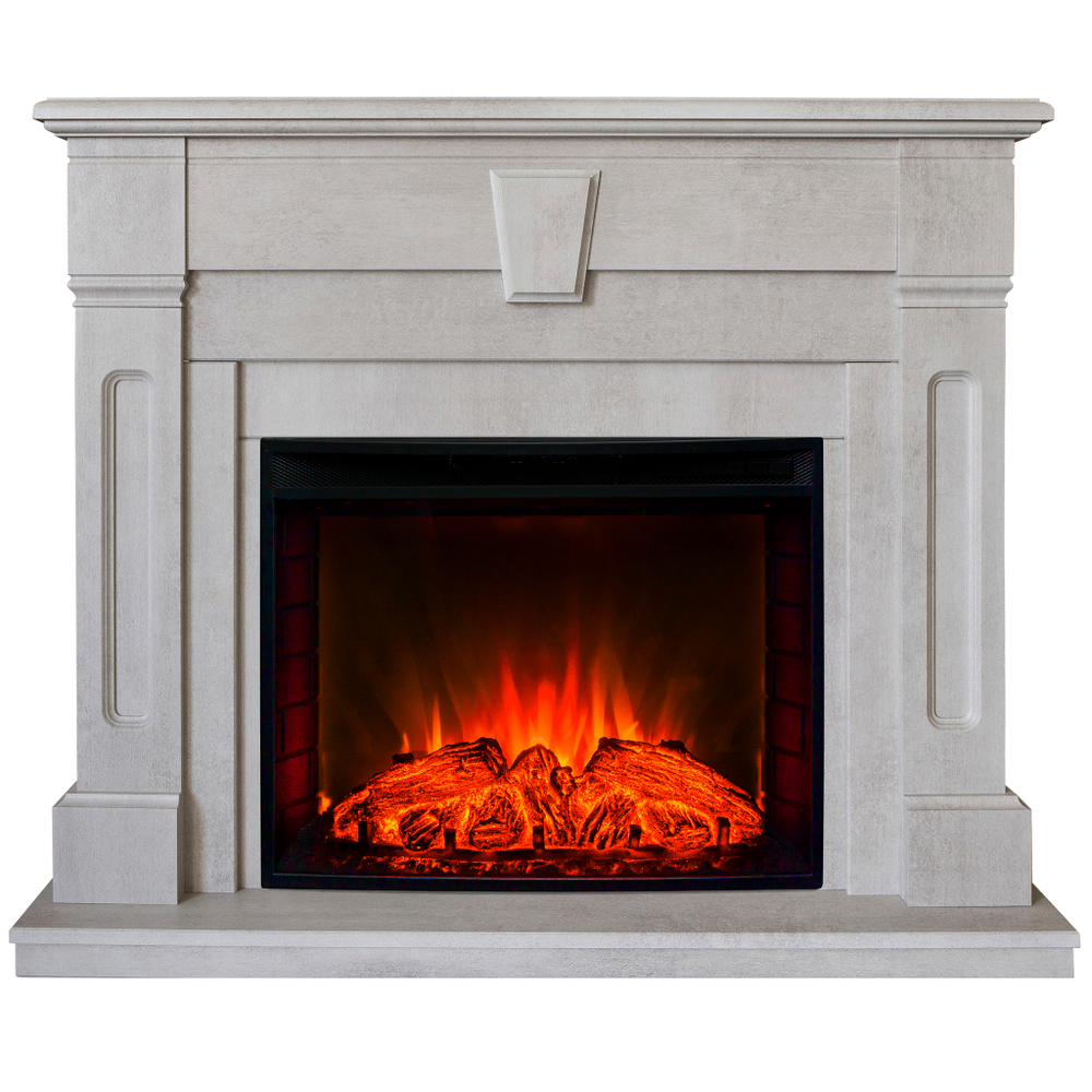 Каминокомплект Real Flame Kellie 25,5/26 WT с очагом Evrika 25,5