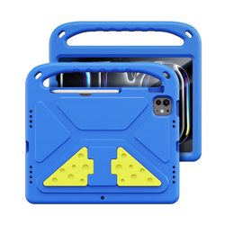 Детский чехол синего цвета на планшет iPad Air 4, 5 (10,9) и iPad Pro 11 (2018, 2020, 2021, 2022) от Dux Ducis, серия Puff Series Case