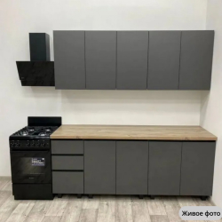 Кухня Честер 2,0 м графит