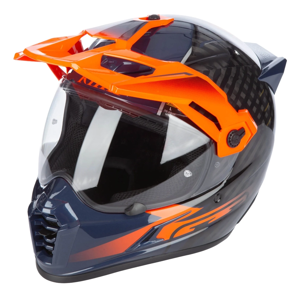 Шлем Klim Krios Pro без подогрева (Echo Gloss Black - Striking Orange - Petrol, XL)