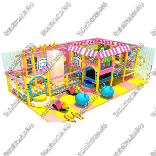 Детский игровой лабиринт "Желтый каламбур" HAS-LP40-01