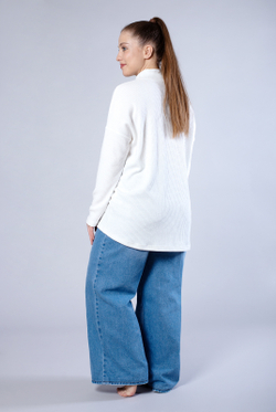 Джемпер женский 3850зп, белый #455Б033850зп