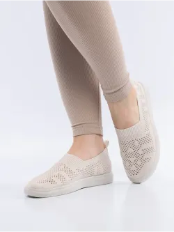 Мокасины летние текстильные