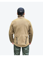 Флисовая кофта 7.26 без капюшона, Песок