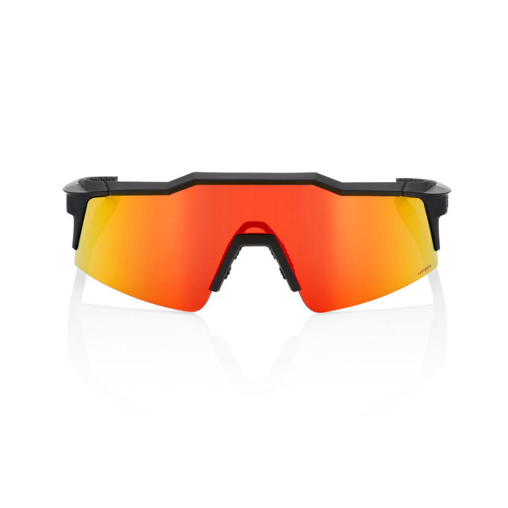Спортивные очки 100% Speedcraft SL / Soft Tact Black / HiPER Red Multilayer Mirror Lens