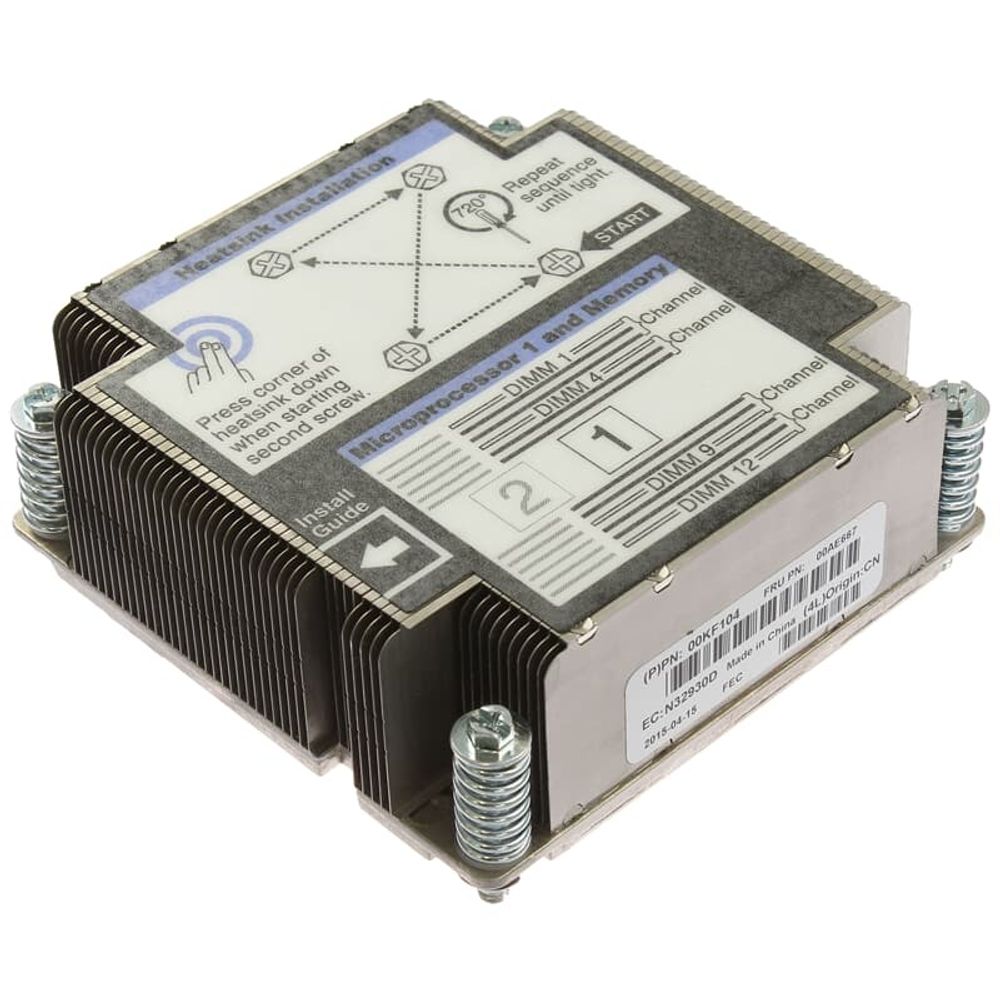 Система охлаждения IBM x240 M5 CPU Heatsink 00KF106