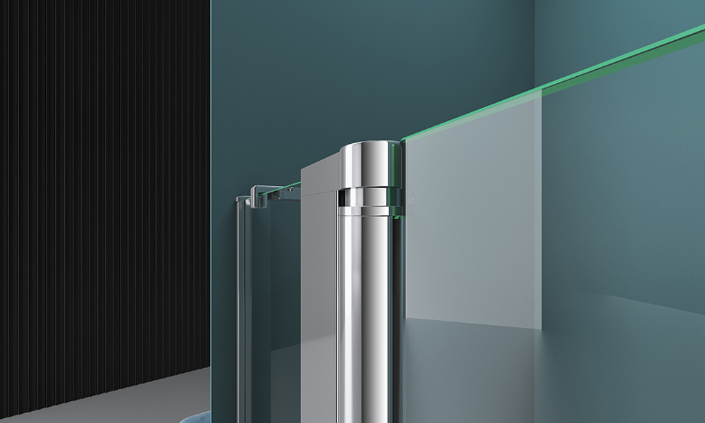 Душевая дверь BelBagno Etna 90 ETNA-B-12-60/30-C-Cr профиль Хром стекло прозрачное