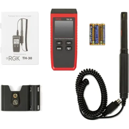 Цифровой термогигрометр TH-30 RGK 776325