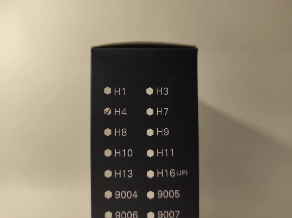 H4 / Комплект светодиодных ламп 4X LED BULB 6000K (2 шт./ комплект)