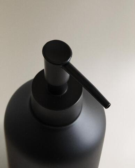 ZARA HOME ДОЗАТОР МЫЛА ИЗ СМОЛЫ, ЧЕРНЫЙ
